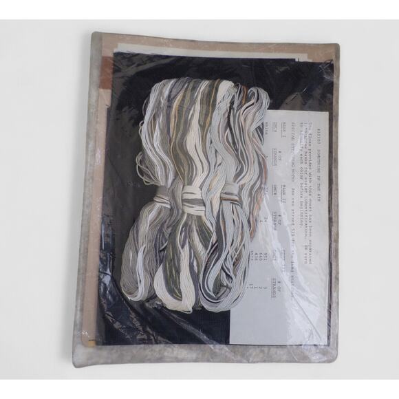 Cross Stitch Kit Timberwolves Vintage AL Agnew "Something In the Air" #10103 - Picture 3 of 3